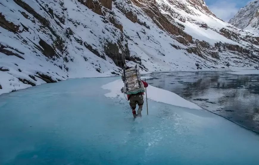 Chadar Frozen River Ice Trek, Ladakh