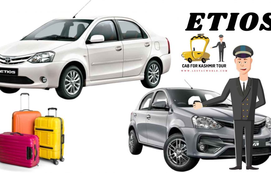 Cab for 7 Days Kashmir tour