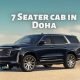 Full day 7-seater Luxury cab in Doha