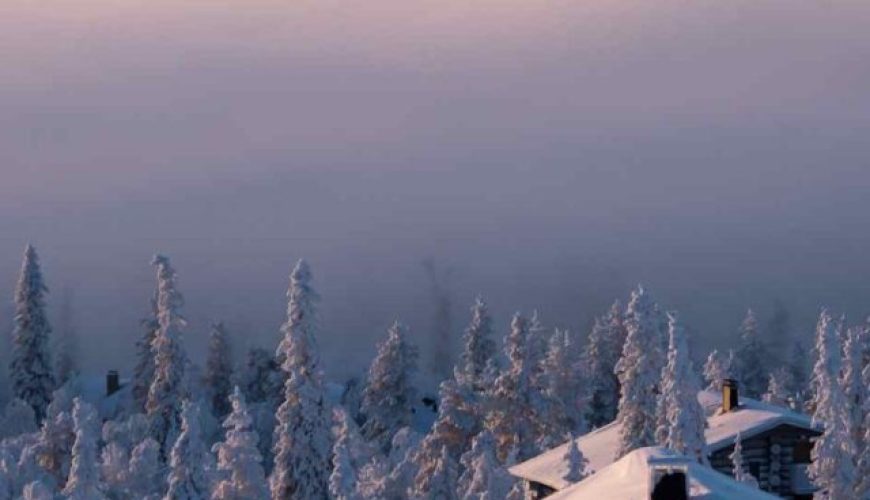 Cities in Finland's Lapland where Northern lights can be seen