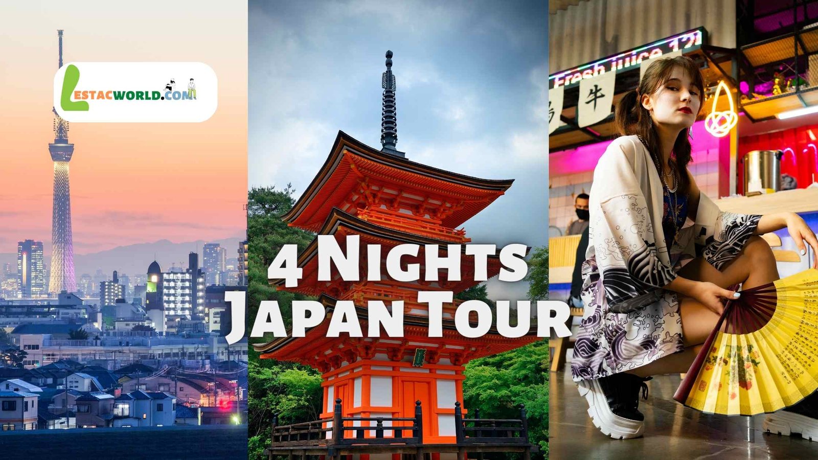 4 nights Japan Tour Package Book 10 off