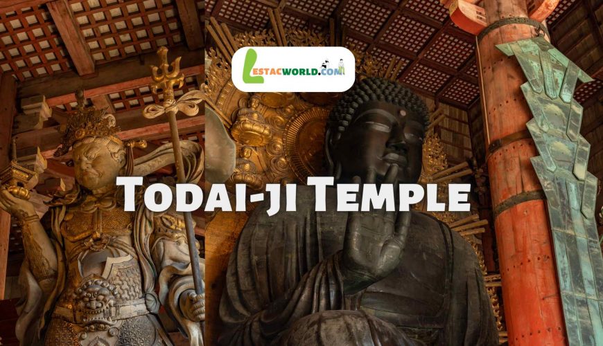 Bronze Buddha statue at Todai-ji Temple, Nara, Japan - one of the largest in the world.