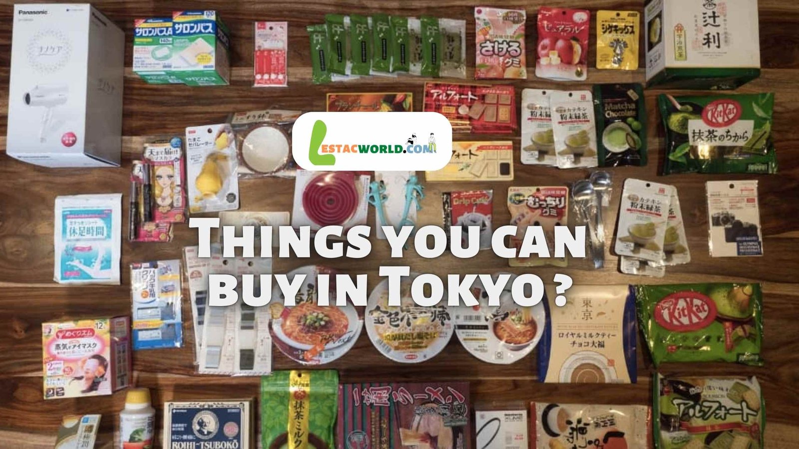 Things you can buy from Tokyo