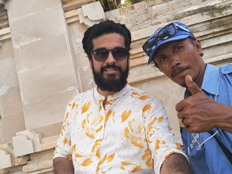 Parking ticket vendor at Kuta beach