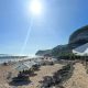 Shacks at Melasti Beach Bali
