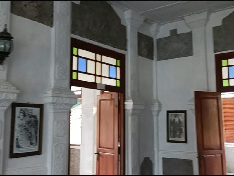Museum where photos of royal family of Ujung water palace are placed