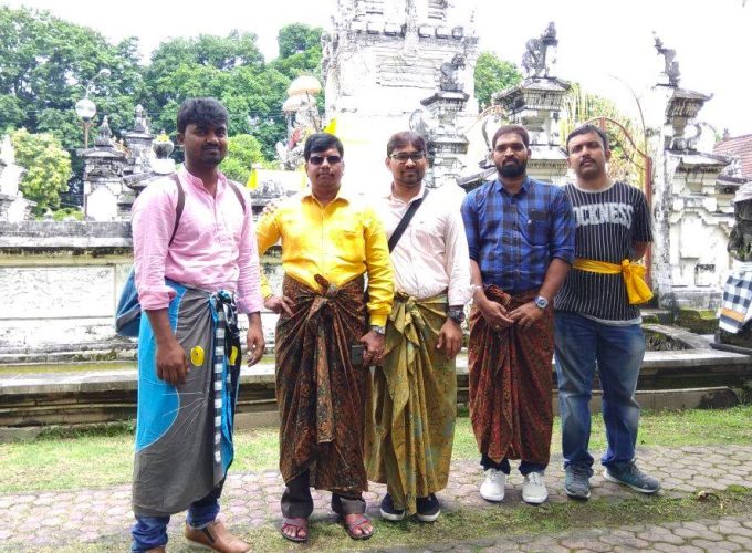 A group of friends visited for 11 nights 12 days group tour of Bali