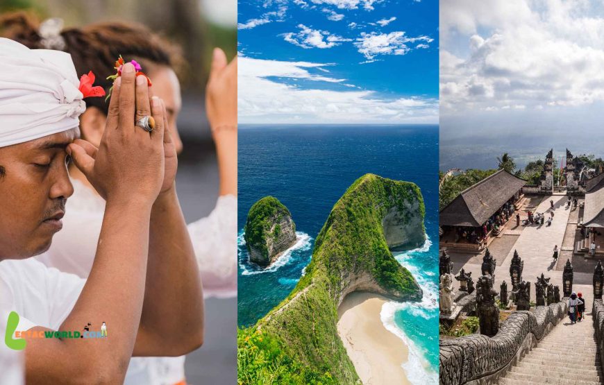 9 nights 10 days Bali tour package with Nusa Penida