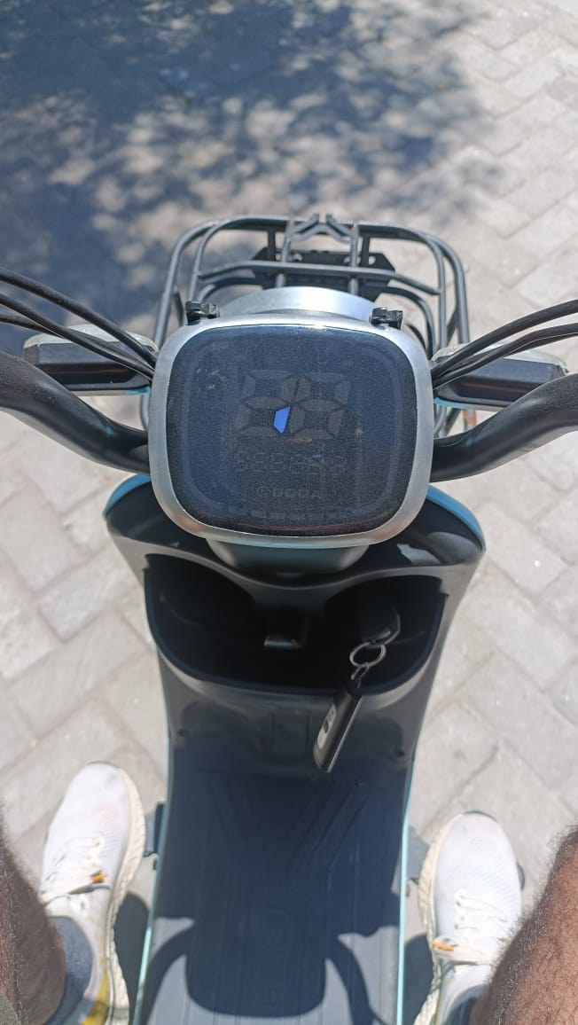 Electric scooter at Gili Island