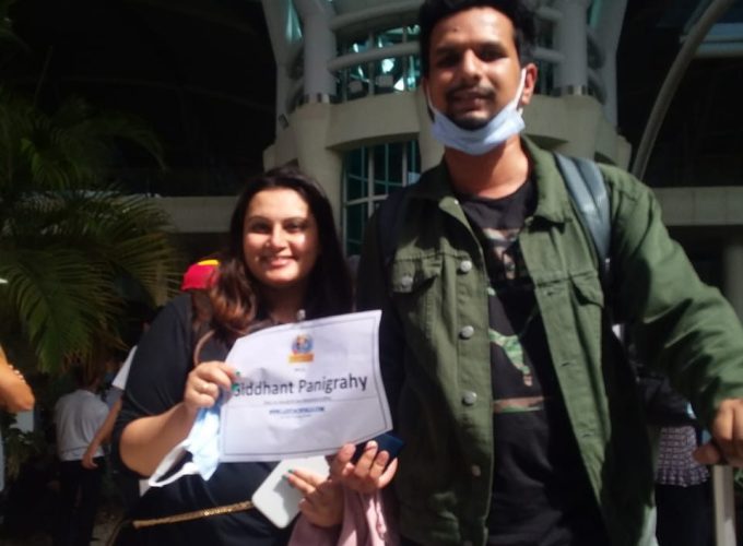 Siddhant and his arrived Bali for 14 nights Bali honeymoon tour package booked by Lestacworld