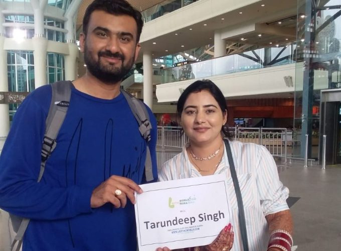 Mr Tarundeep Singh Arrived Bali and picked up by Lestacworld's driver.
