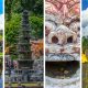 Collage of Tirta Gangga Temple