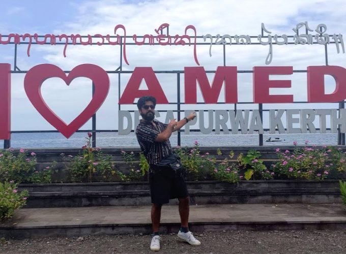 A solo travel might look like this in Bali.