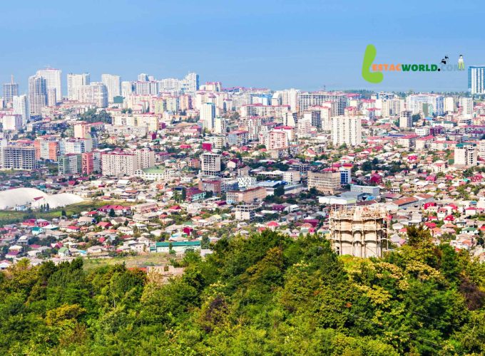 Aerial view of Batumi city skyline and Black Sea coast. Image credit - Canva