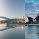 Bridge Of Peace and Caspian Waterfront Mall - Stunning architectural landmarks in Azerbaijan and Georgia