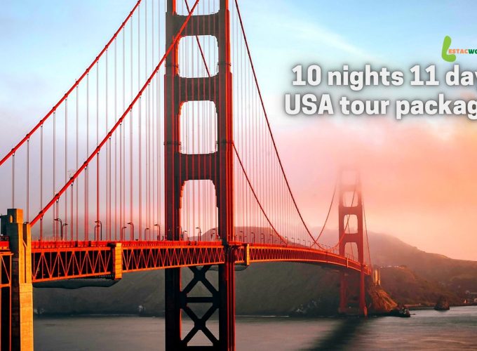 San Francisco Golden Gate Bridge - Iconic landmark on 10 nights 11 days USA tour package