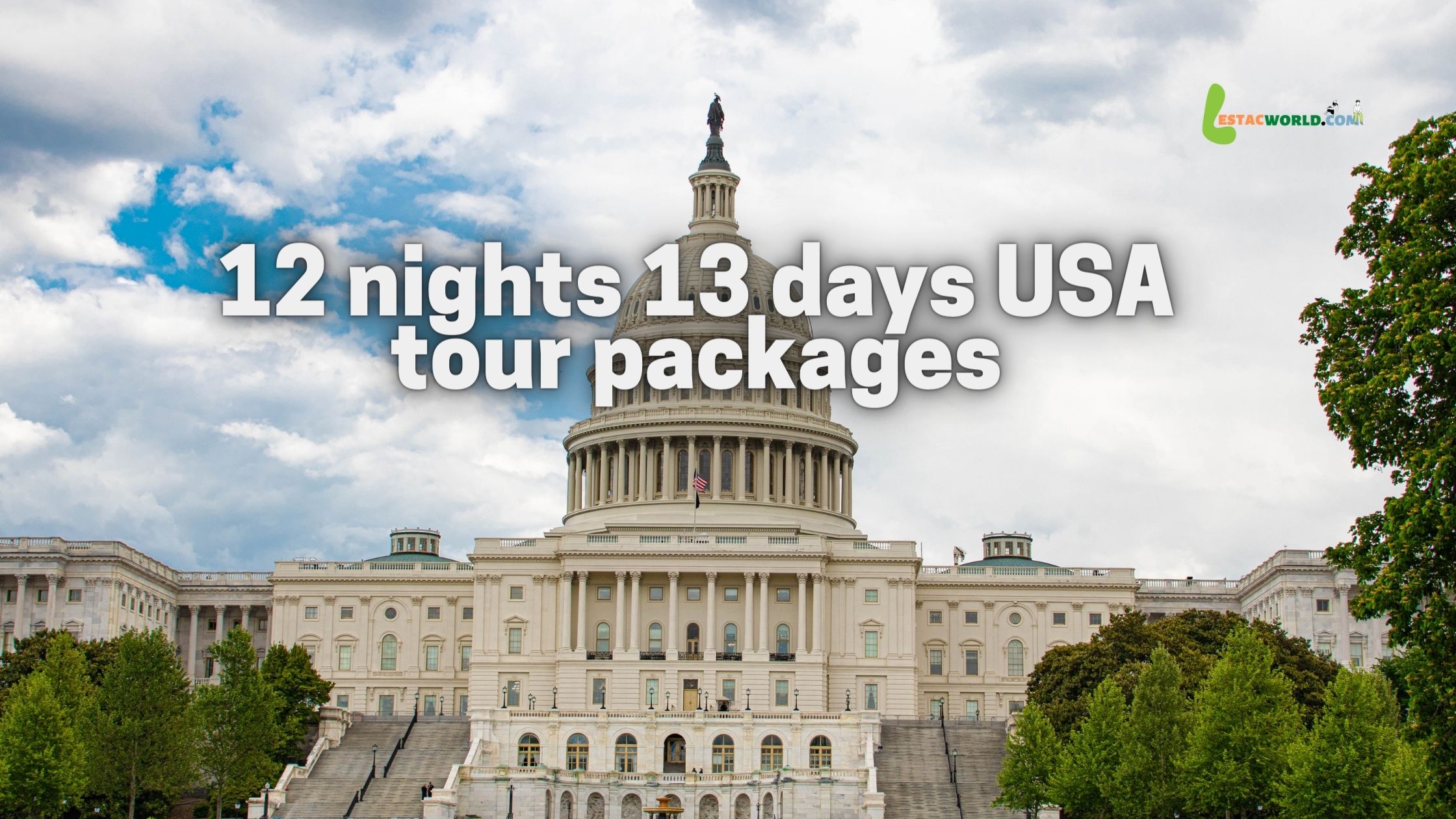 12 nights 13 days USA tour package Book Now
