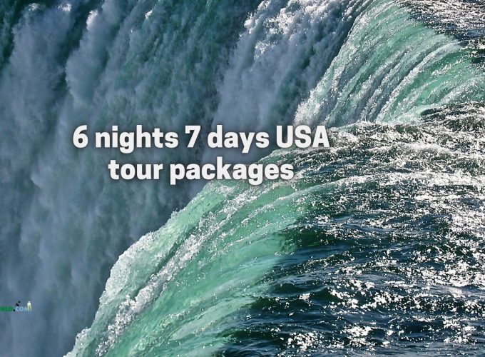 Majestic Niagara Falls during 6 nights 7 days USA tour packages