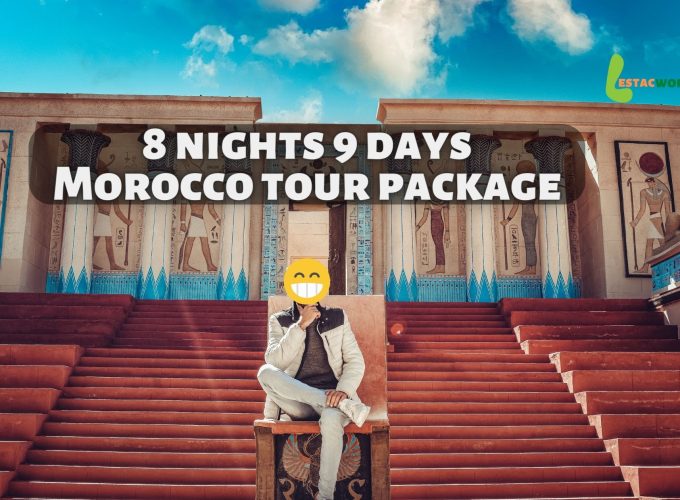 Scenic view of Ouarzazate city in Morocco