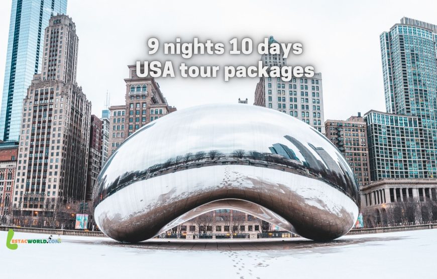 9 nights 10 days USA tour package