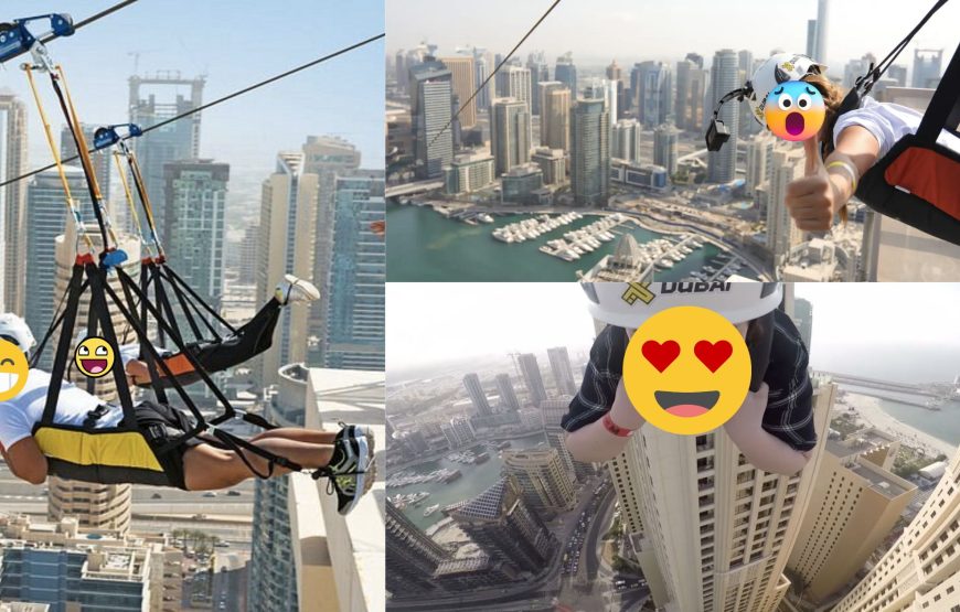 Zipline in Dubai Marina online booking