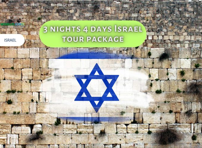 3 nights 4 days Israel tour package - Pilgrims and visitors praying at the Western Wall in Jerusalem.