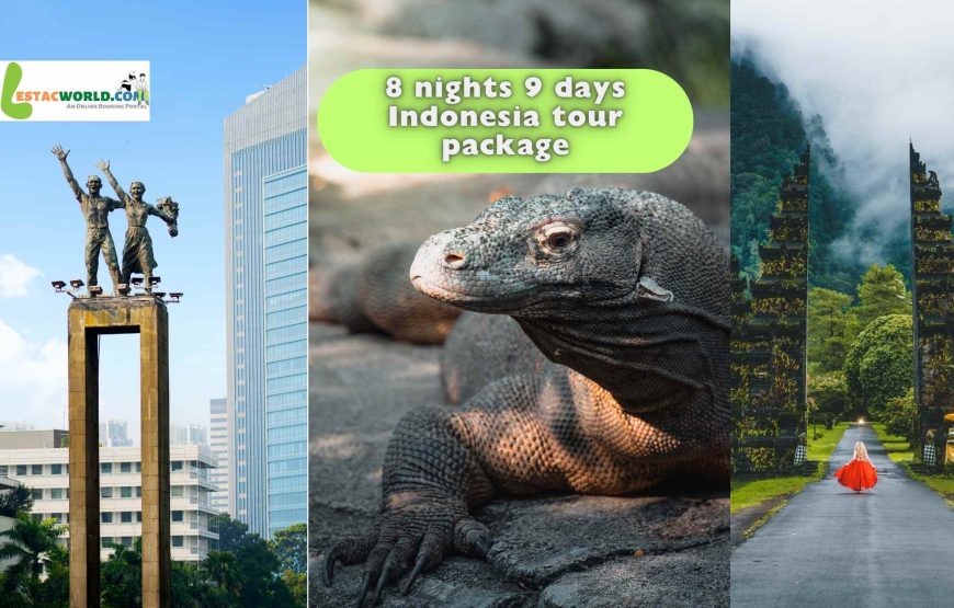 8 nights 9 days Indonesia tour package
