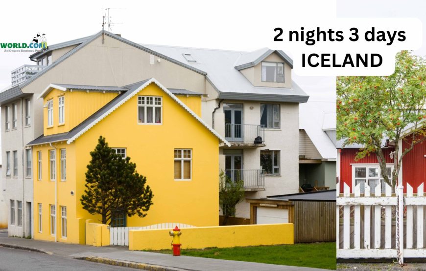 2 nights 3 Days Iceland tour package