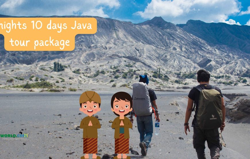 9 nights 10 days Java tour package