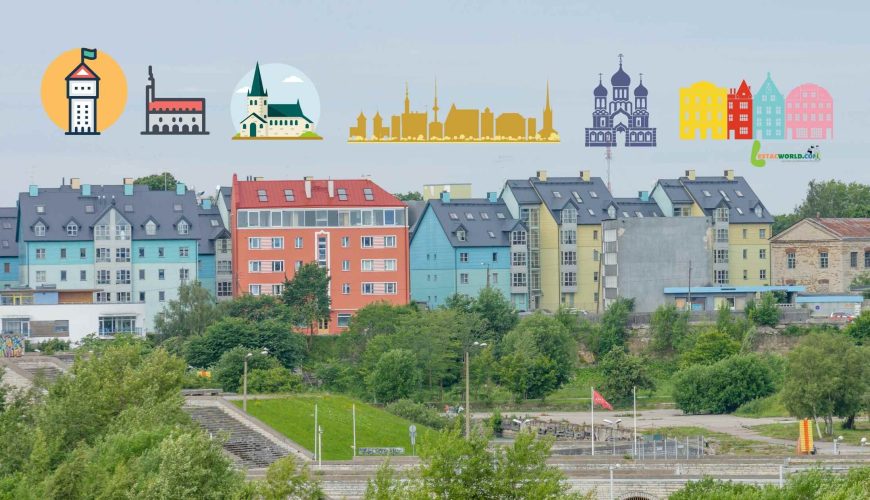 Things to do in Tallinn -Colorful buildings in Tallinn's Old Town, a must-visit attraction in the city.