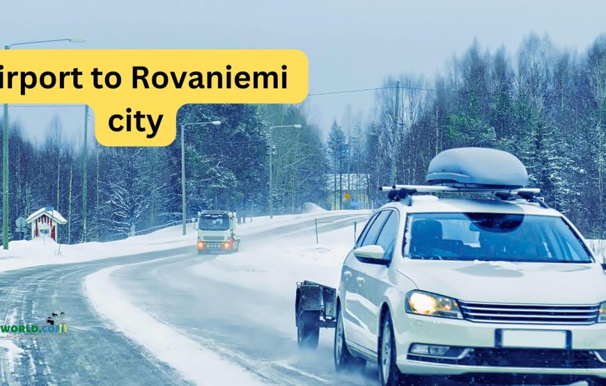 Cab from Airport to Rovaniemi City