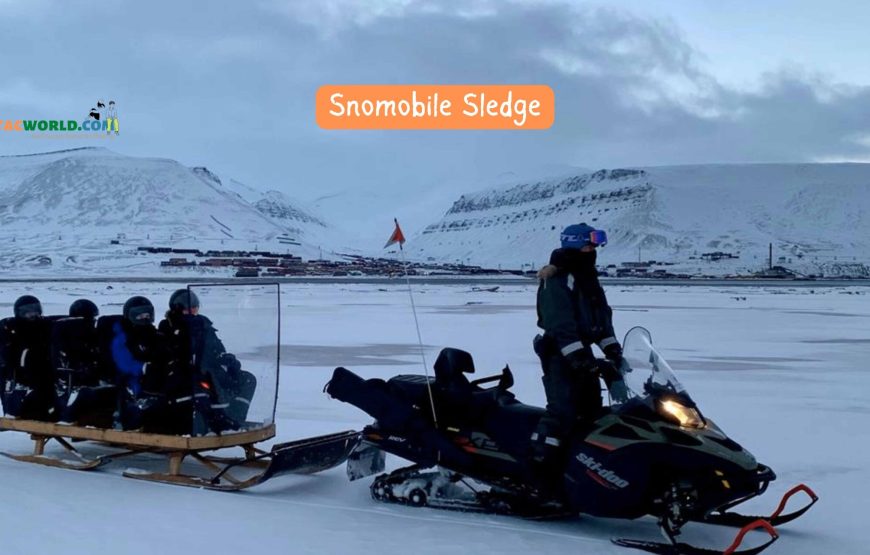 Snowmobile Sledge Ride in Rovaniemi