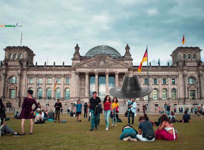 Reichstag Building in Berlin, Germany
