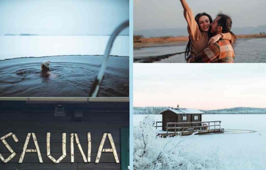 Lakeside Sauna & Arctic Bath with transfers from Rovaniemi city