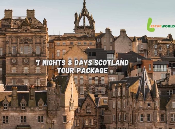 Image of historic buildings in Edinburgh, Scotland.