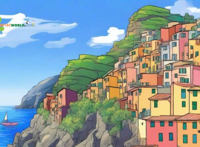 An animated image showcasing the beauty of Cinque Terre, Italy, a highlight of the unforgettable 10 nights 11 days Italy tour package.