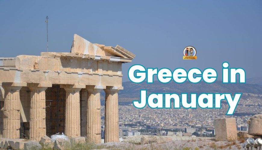 A majestic view of the Parthenon temple on the Acropolis hill in Athens, Greece.