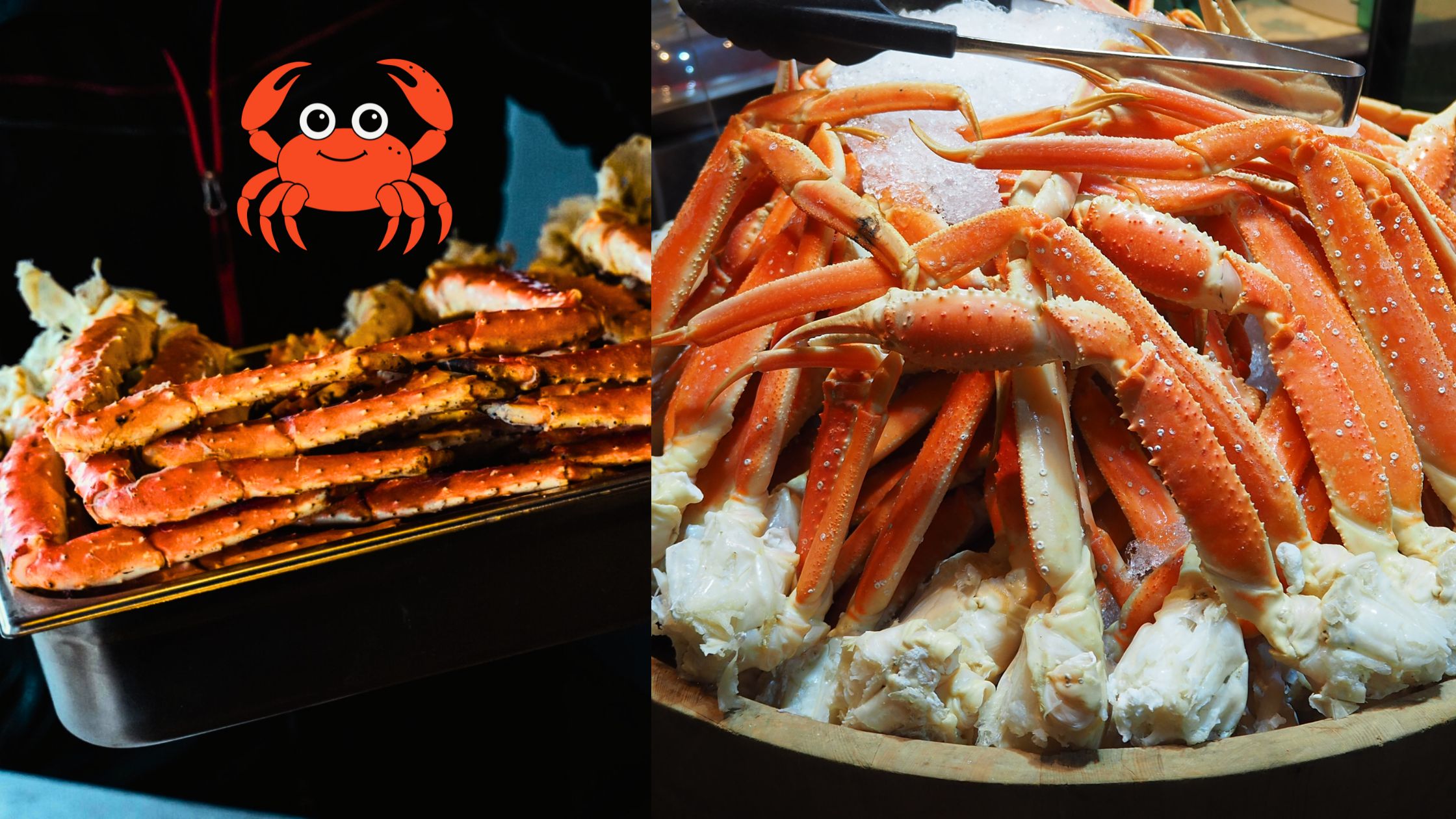 Freshly prepared king crabs served after a Kirkenes crab safari, showcasing a delicious Arctic feast.