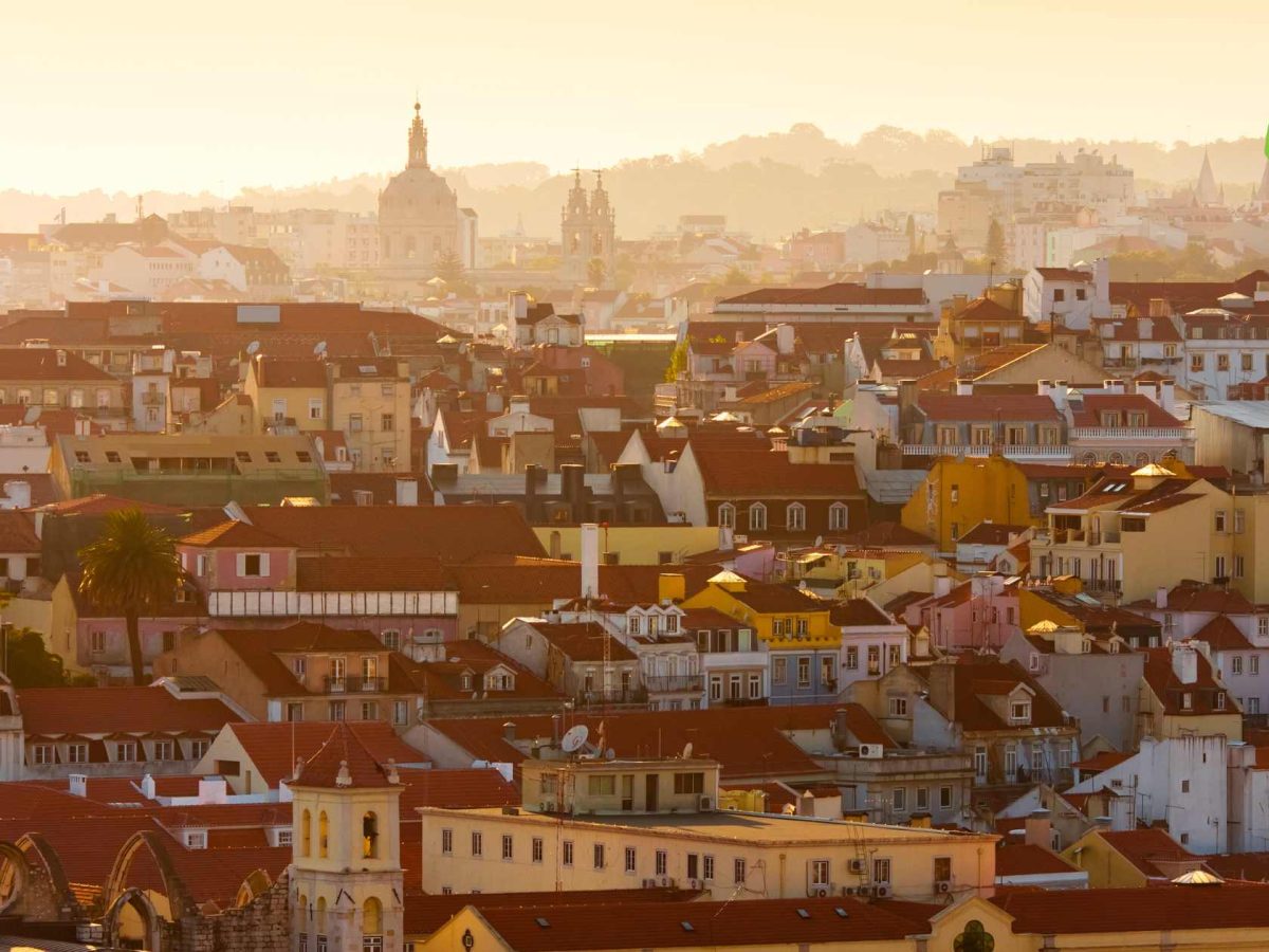 An image clicked by one of the tour member groups visiting Portugal from India.